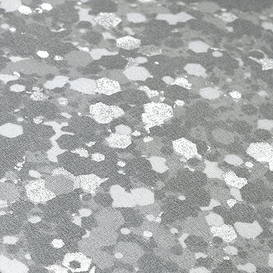 Lush Decor Glitter Ombre Metallic Print Quilt Set with Shams
