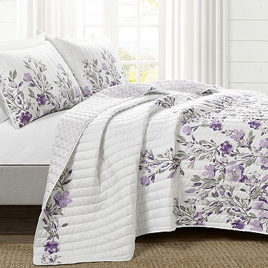 Lush Decor Tanisha Reversible Quilt Set with Shams