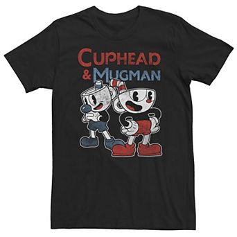 Big & Tall Cuphead & Mugman Dynamic Duo Tee