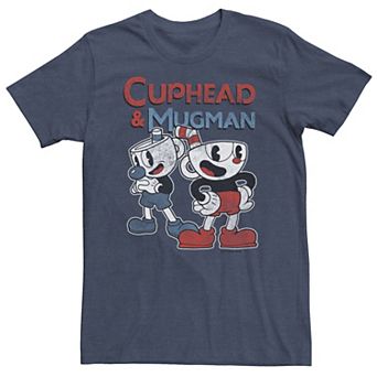 Big & Tall Cuphead & Mugman Dynamic Duo Tee