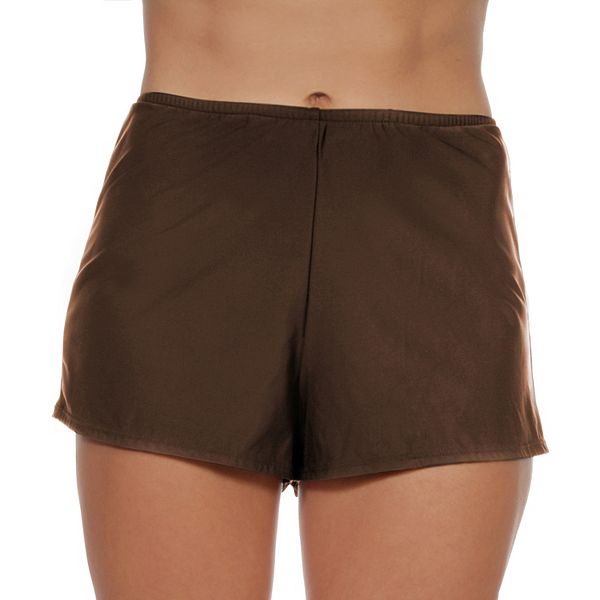 Plus Size PB Sport Thigh Minimizing Swim Shorts