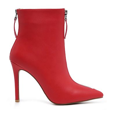 London Rag Hazel Women's High Heel Ankle Boots