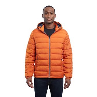 Men's London Fog Hooded Puffer Jacket