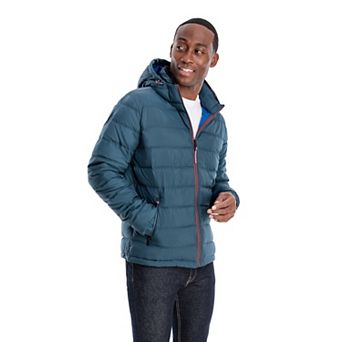 Men's London Fog Hooded Puffer Jacket