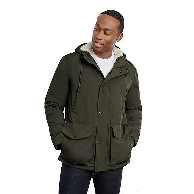 Men's TOWER by London Fog Sherpa-Lined Hooded Parka