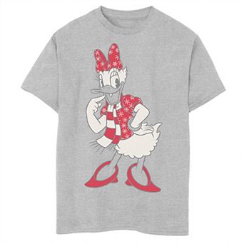 Disney's Daisy Duck Boys 8-20 Christmas Outline Graphic Tee