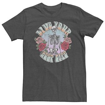 Big & Tall Fifth Sun "Live Your Best Life" Skeleton Tee