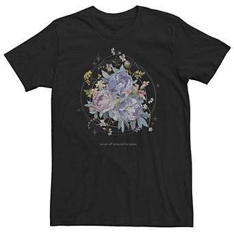 Big & Tall We Are All Connected In Nature Portrait Tee