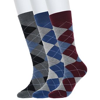 Men's Sonoma Goods For Life® 3-pack Patterned Dress Socks