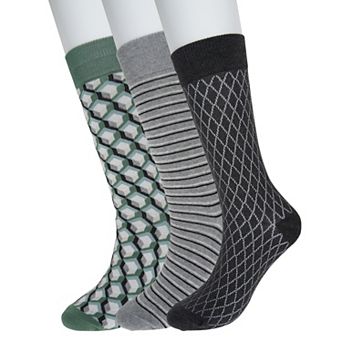 Men's Sonoma Goods For Life® 3-pack Patterned Dress Socks