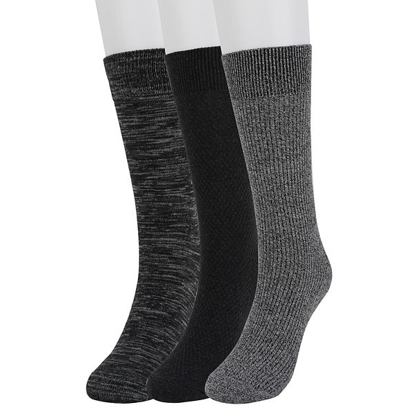 Men's Sonoma Goods For Life® 3-pack Marled Crew Socks