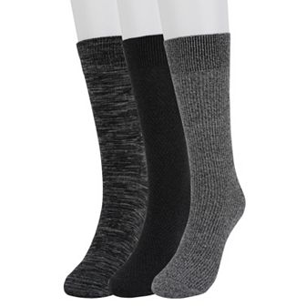 Men's Sonoma Goods For Life® 3-pack Marled Crew Socks