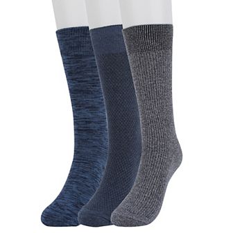 Men's Sonoma Goods For Life® 3-pack Marled Crew Socks