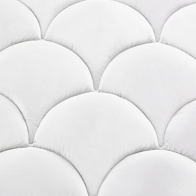 Restful Nights® Sleep Safe Antimicrobial Mattress Pad with 16" Skirt
