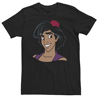 Big & Tall Disney Aladdin Big Smile Portrait Tee