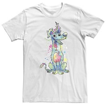 Big & Tall Disney / Pixar Coco Dante Smiling Watercolor Splatter Tee