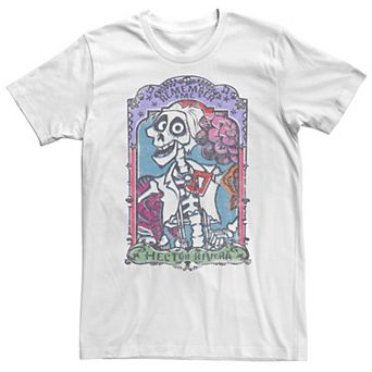 Big & Tall Disney / Pixar Coco Hector Rivera "Remember Me" Poster Tee