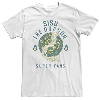 Big & Tall Disney Raya And The Last Dragon Sisu The Dragon Super Fans Tee