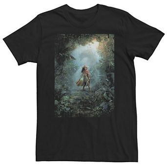 Big & Tall Disney Raya And The Last Dragon Raya Jungle Poster Tee