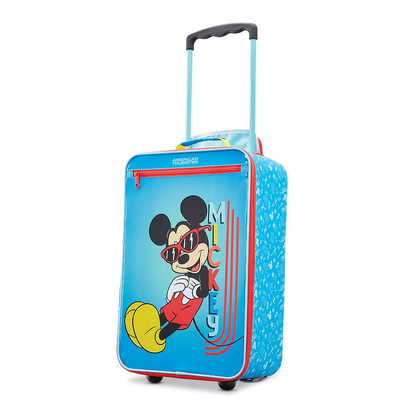 Disneys Mickey Mouse 18-Inch Softside Wheeled Carry-On Luggage by American