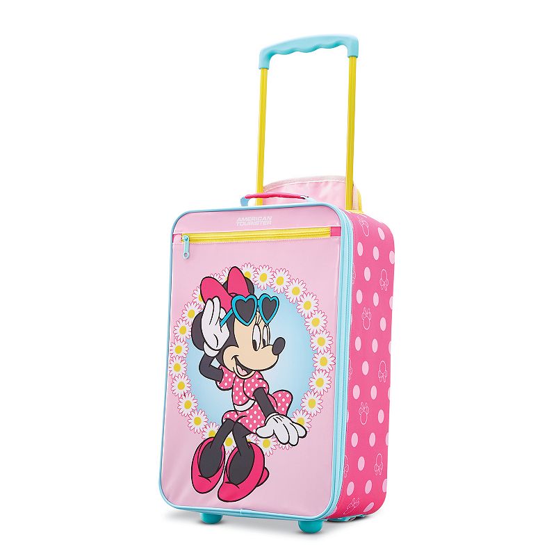 Disneys Minnie Mouse 18-Inch Softside Wheeled Carry-On Luggage by American