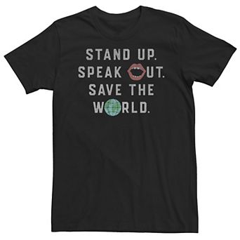 Big & Tall Trendy Stand Up Tee