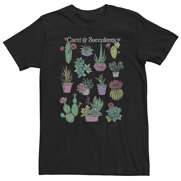 3 Cacti Tee - Black