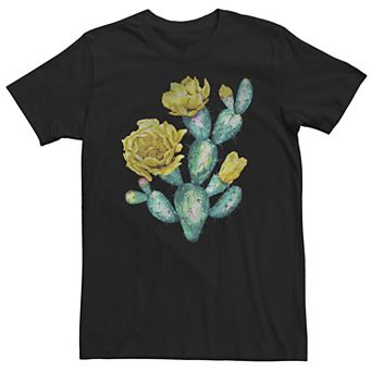 Big & Tall Trendy Color Pop Cactus Tee