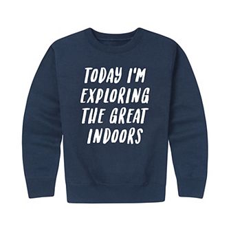Boys 8-20 The Great Indoors Crew Fleece Sweatshirt