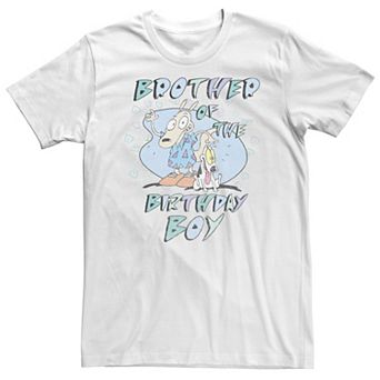 Big & Tall Rocko's Modern Life Rocko & Spunky Brother Of The Birthday Tee