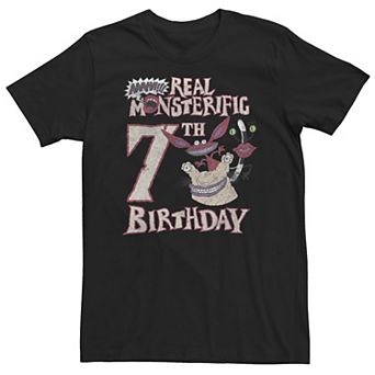 Big & Tall Aaahh!!! Real Monsters Group Shot 7th Birthday Tee