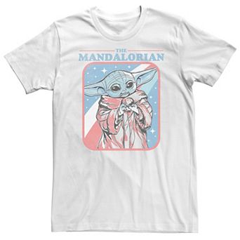 Big & Tall Star Wars: The Mandalorian Fourth Of July Grogu Americana Tee