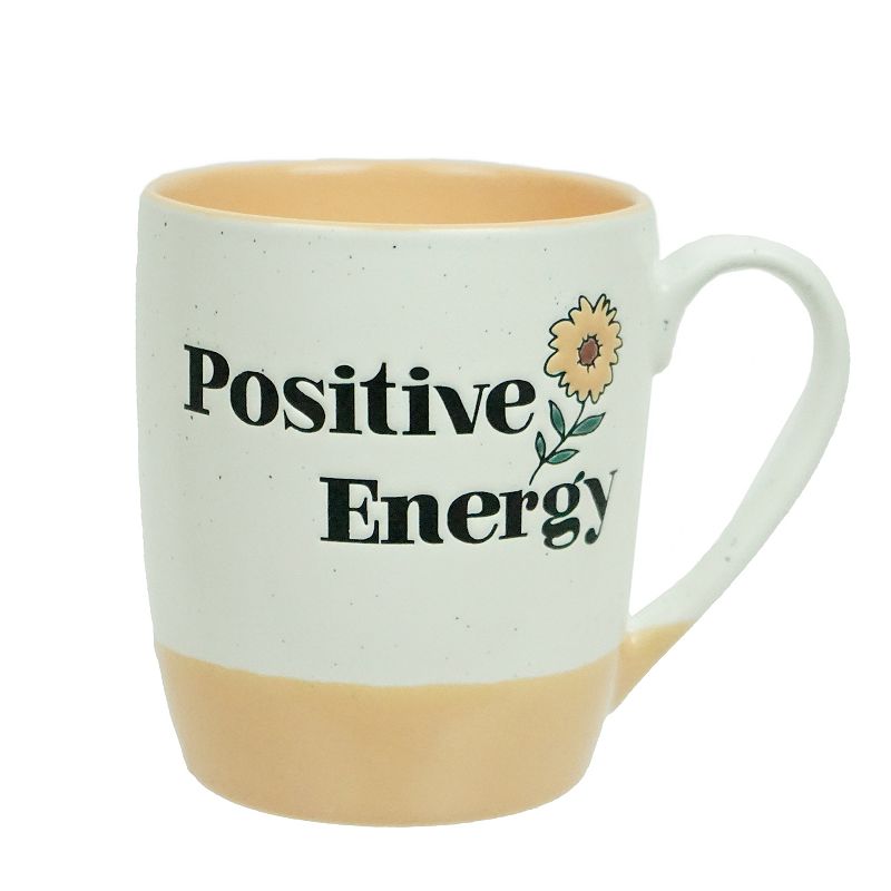 Enchante Accessories Positive Energy Coffee Mug, Multicolor