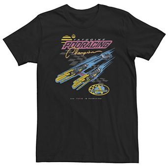 Big & Tall Star Wars Pod Racing Champion Neon Space Racer Tee