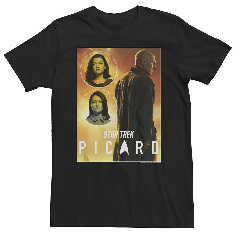 Big & Tall Star Trek: Picard, Dahj & Soji Poster Tee