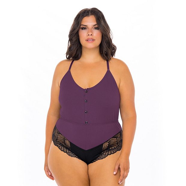 Oh La La Cheri Valentine Plus-Size Bodysuit