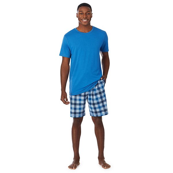 Men's Cuddl Duds® Tee & Pajama Shorts Set