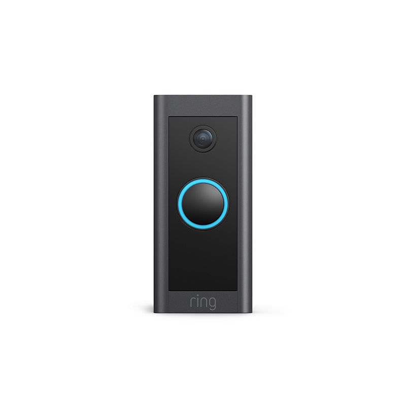 Ring Video Doorbell Wired: Night Vision, Wi-Fi Motion Detection, Works with Alexa