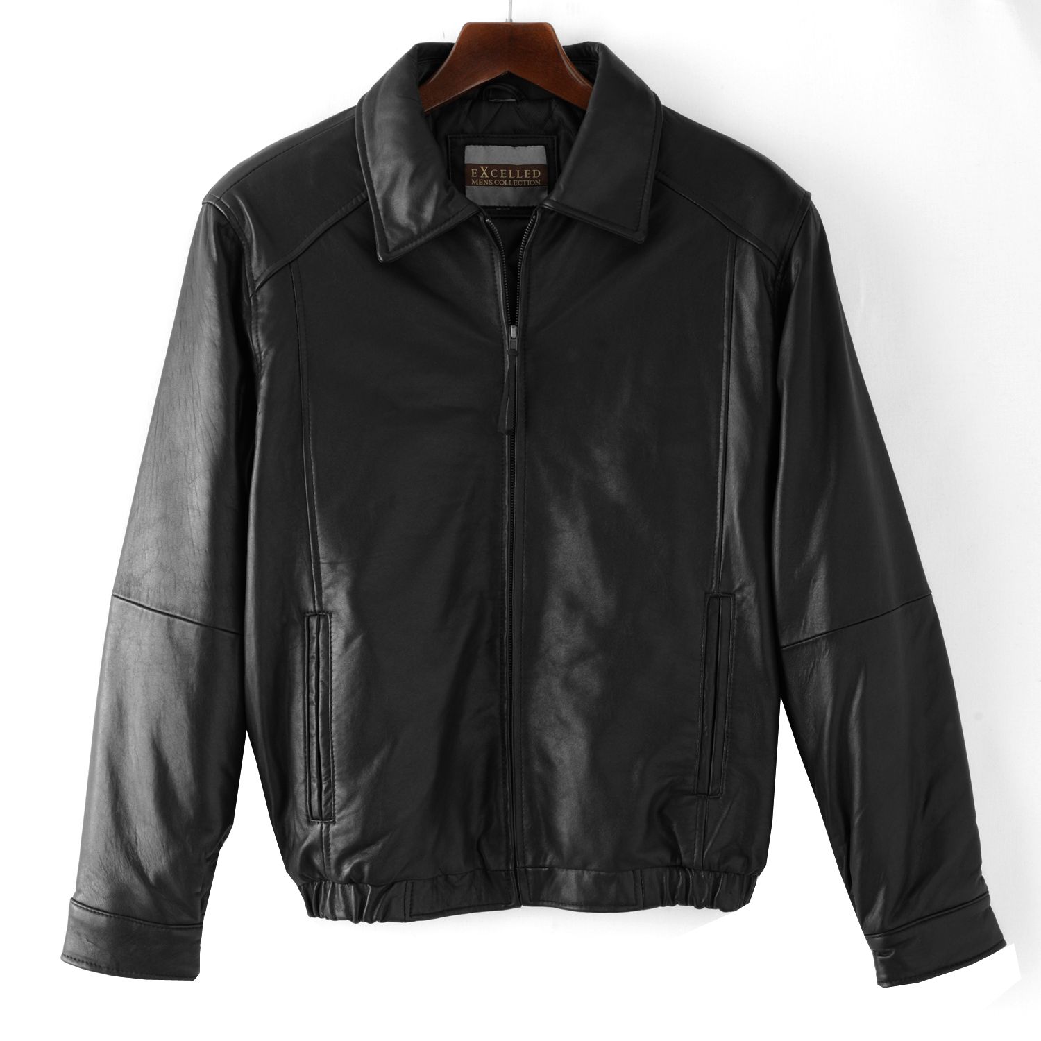 men's excelled leather bomber jacket