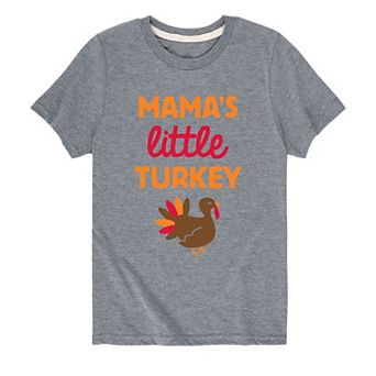 Boys 8-20 Mamas Little Turkey Graphic Tee