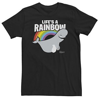 Big & Tall Disney / Pixar Finding Dory Bailey "Life's A Rainbow" Tee