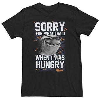Big & Tall Disney / Pixar Finding Nemo Bruce "Sorry For What I Said When I Was Hungry" Tee