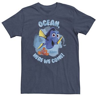 Disney / Pixar's Finding Dory Big & Tall "Ocean Here We Come!" Tee
