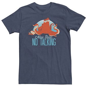 Big & Tall Disney / Pixar Finding Dory Hank "New Rule No Talking" Tee