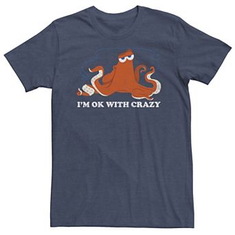 Big & Tall Disney / Pixar Finding Dory Hank "I'm OK With Crazy" Tee