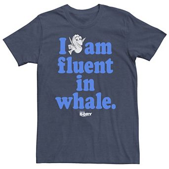 Big & Tall Disney / Pixar Finding Dory "I Am Fluent In Whale" Tee