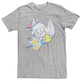 Big & Tall Disney Hercules And Pegasus 90s Pop Art Tee