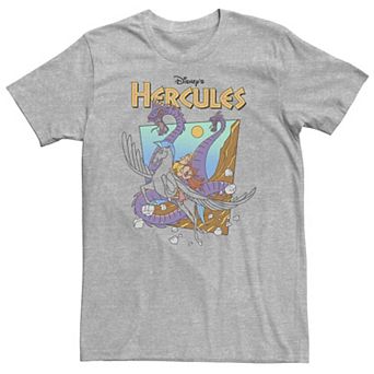 Big & Tall Disney Hercules Hydra Classic Movie Poster Tee