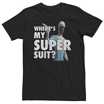 Big & Tall Disney / Pixar Incredibles Frozone Super Suit Tee