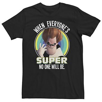 Big & Tall Disney / Pixar Incredibles Syndrome Super Tee